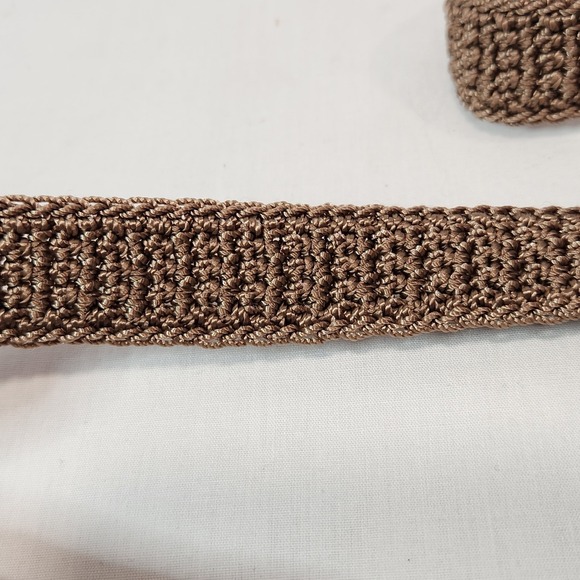 The Sak Classic Mini Crochet Purse Handbag Stripe Beige White Boho - Picture 13 of 16